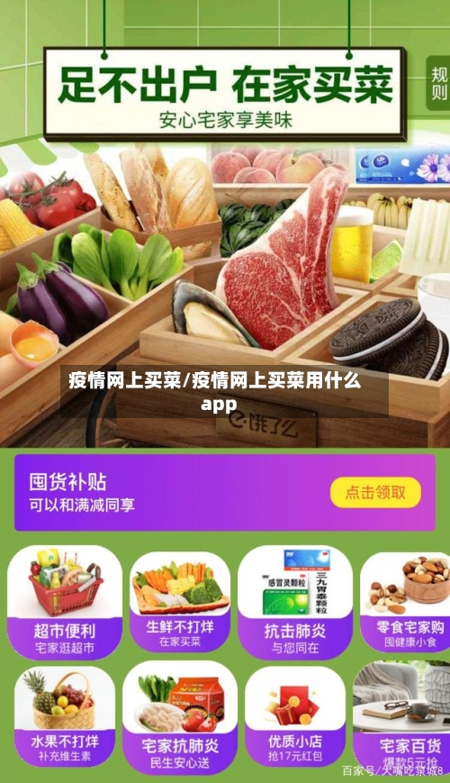 疫情网上买菜/疫情网上买菜用什么app