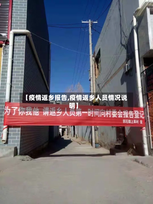 【疫情返乡报告,疫情返乡人员情况说明】