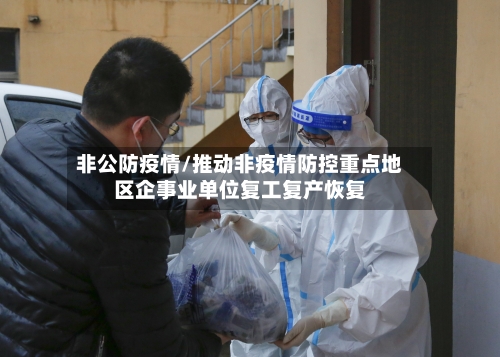 非公防疫情/推动非疫情防控重点地区企事业单位复工复产恢复